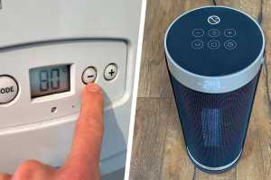 Is it cheaper to use an electric heater or gas central heating?